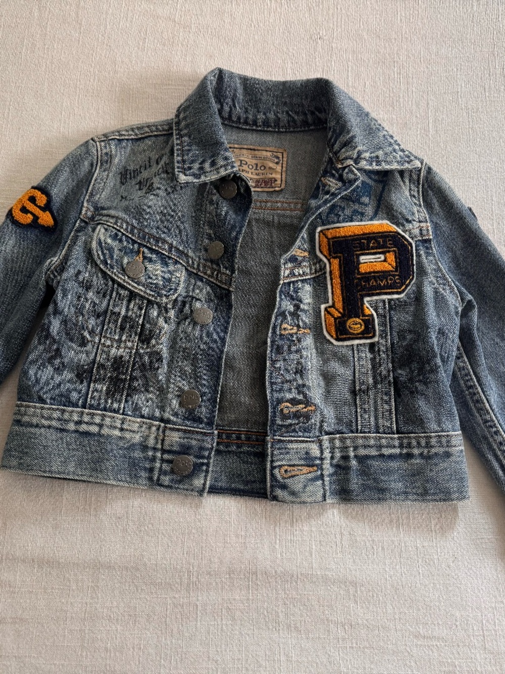 Toddler Polo Ralph Lauren Jean Jacket
